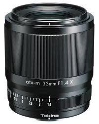 Tokina ATX-M 33mm F1.4 X Lens
